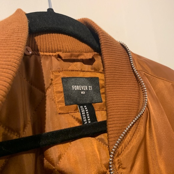 FOREVER 21 COPPER BOMBER - Picture 7 of 9